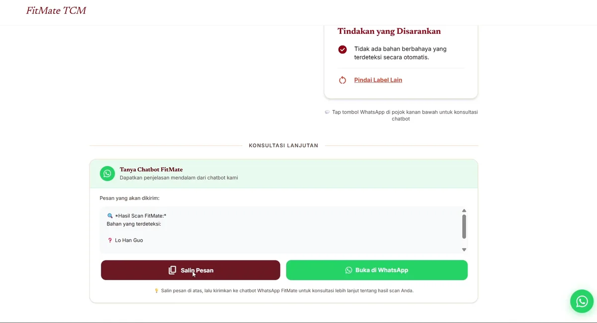 FitMate: TCM Safety Scanner screenshot 3