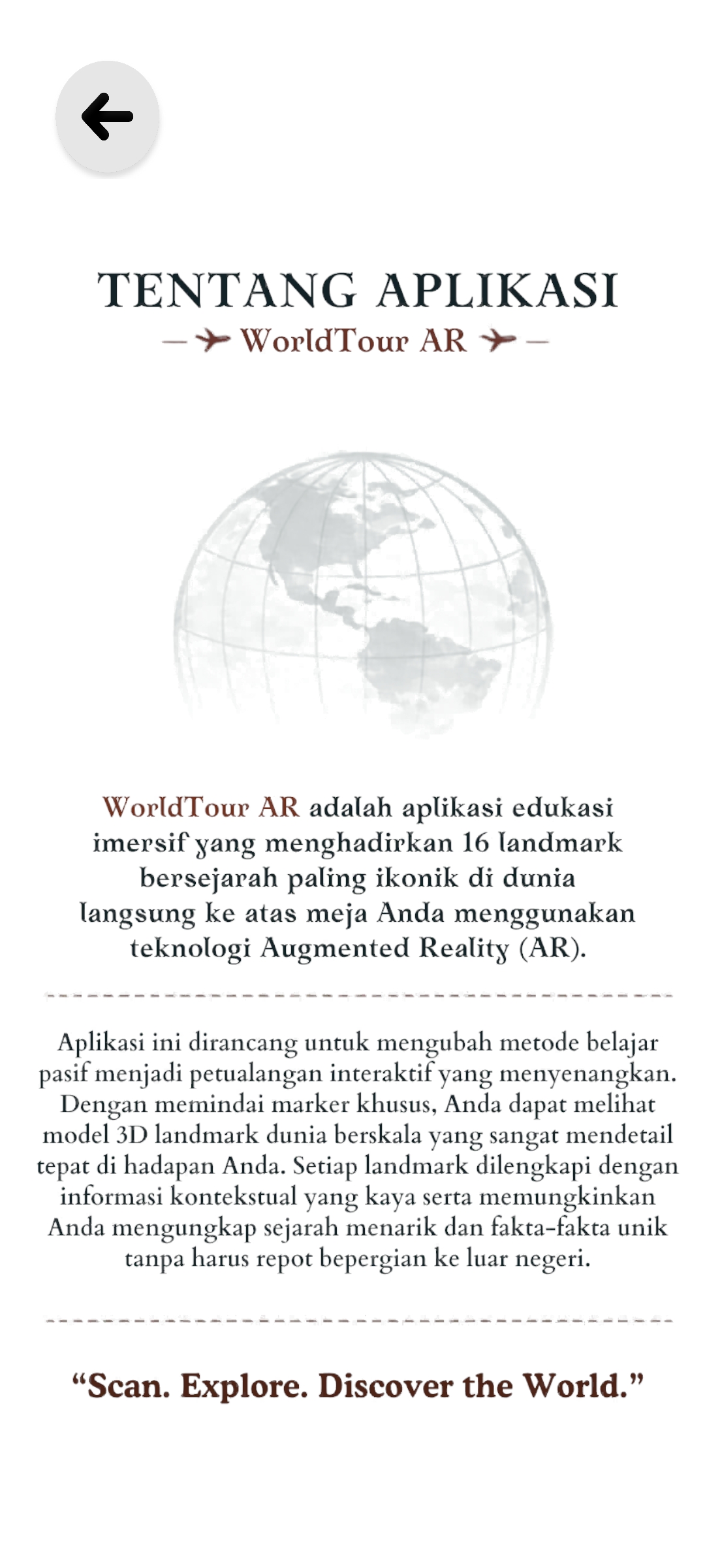 WorldTour AR: Landmarks Exploration screenshot 3